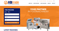 Desktop Screenshot of food-machines.com